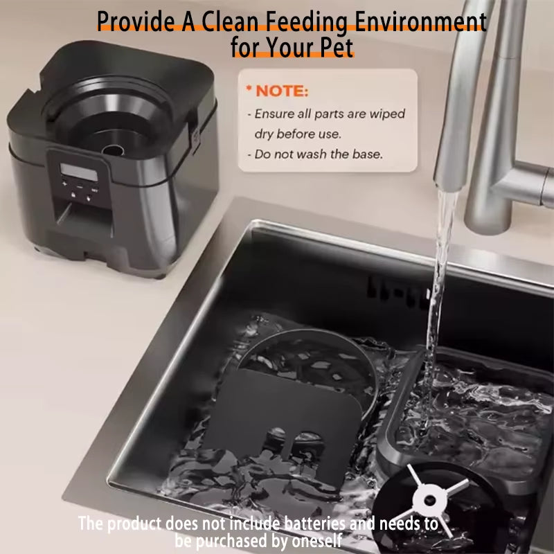 2L Smart Pet Feeder Automatic Cat Food Dispenser Cat Dog Bowl Automatic Cat Feeder Dog Slow Food Machine with Timed Quantitative